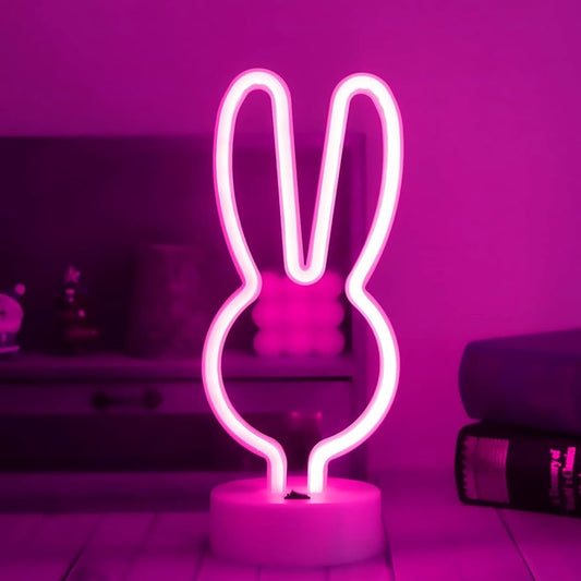 Bunny Neon Lamp