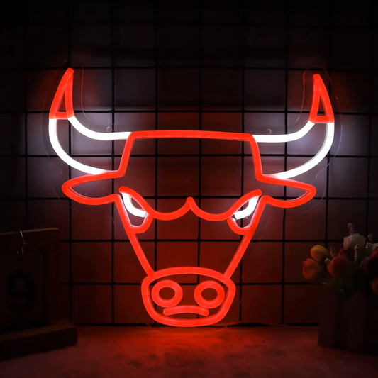 Chicago Bulls Neon Sign