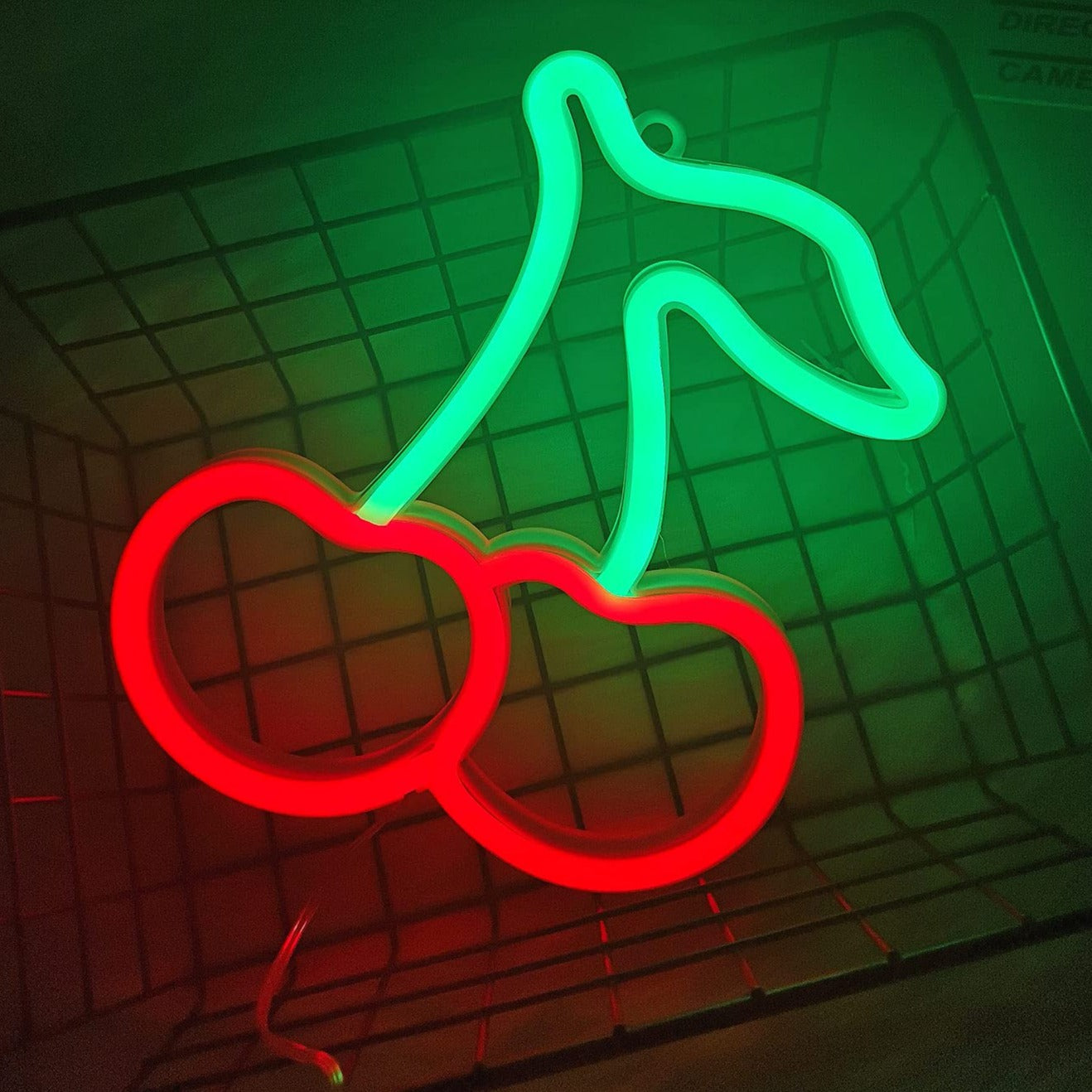 Cherry Neon Hanging Sign